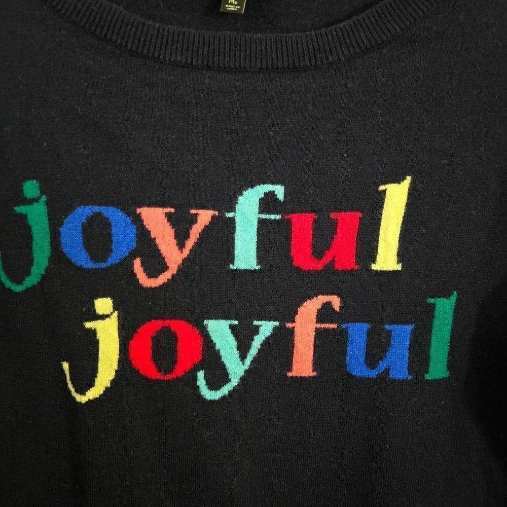 Talbots Joyful Angora Blend Crewneck Lightweight Sweater Size Mp
